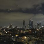 صواريخ إيرانية في سماء تل أبيب